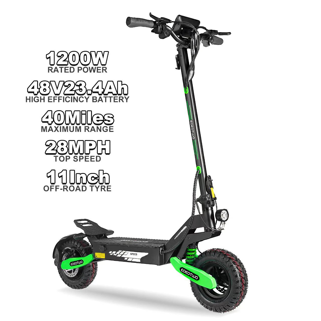 1200W Motor 48V13/23AH Lithium Electric Scooter