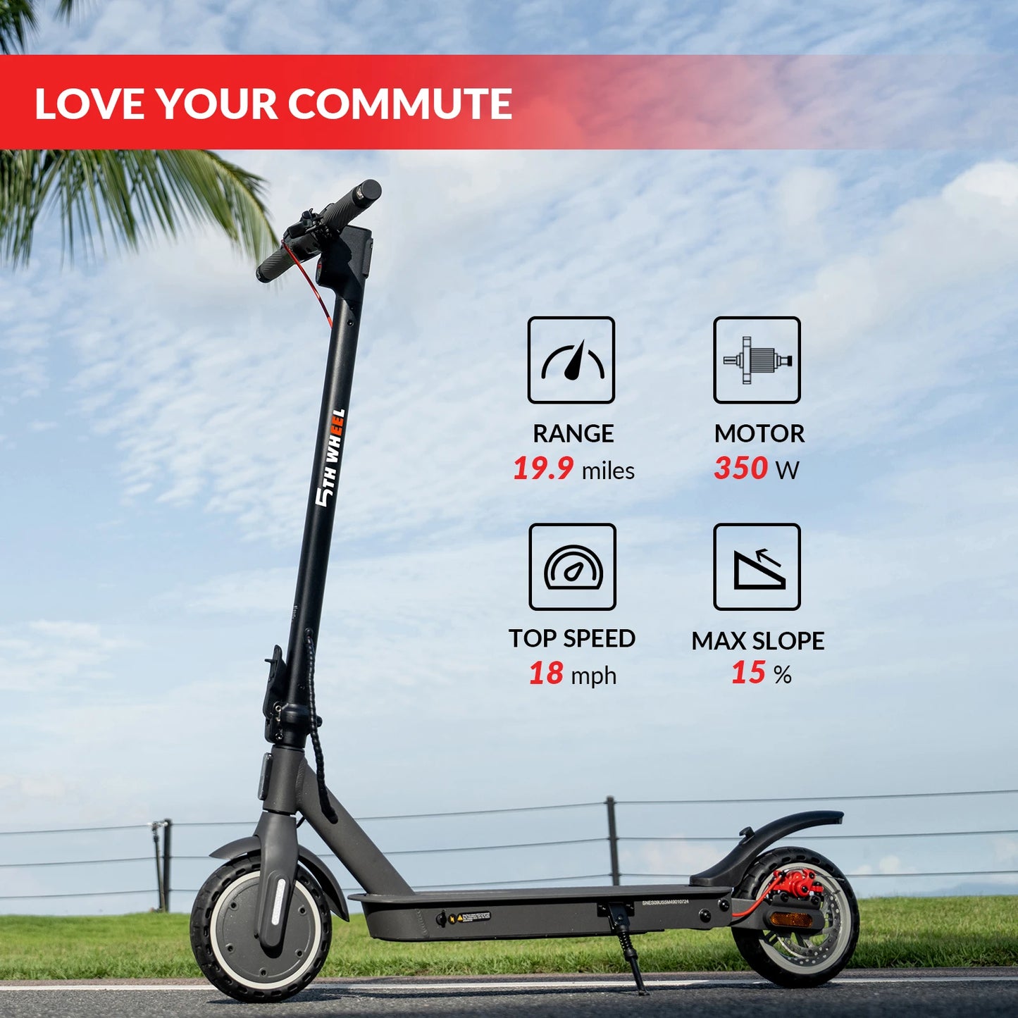 5TH WHEEL A09lite Electric Scooter