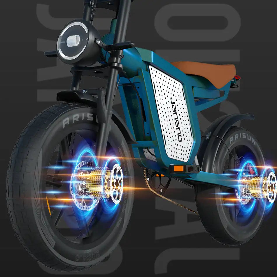 JANSNO X60 20" Fat Tires Electric Bikes