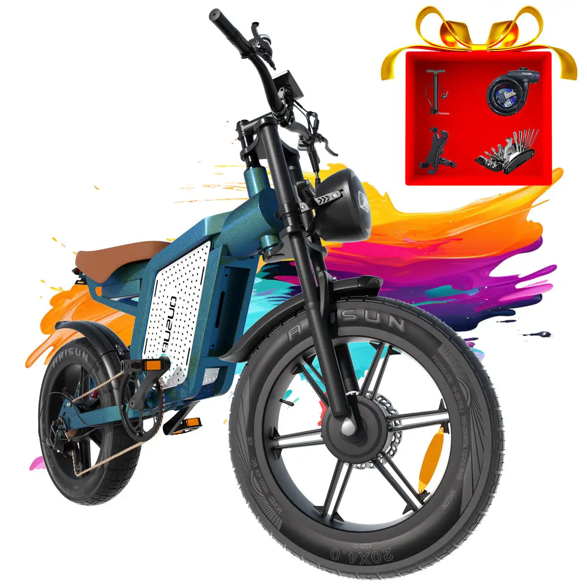 JANSNO X60 20" Fat Tires Electric Bikes