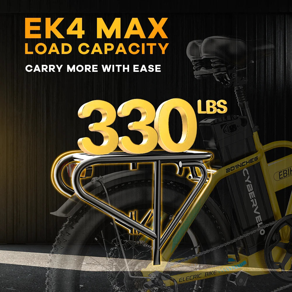 48V 1000W PEAK Foldable Electric Bike