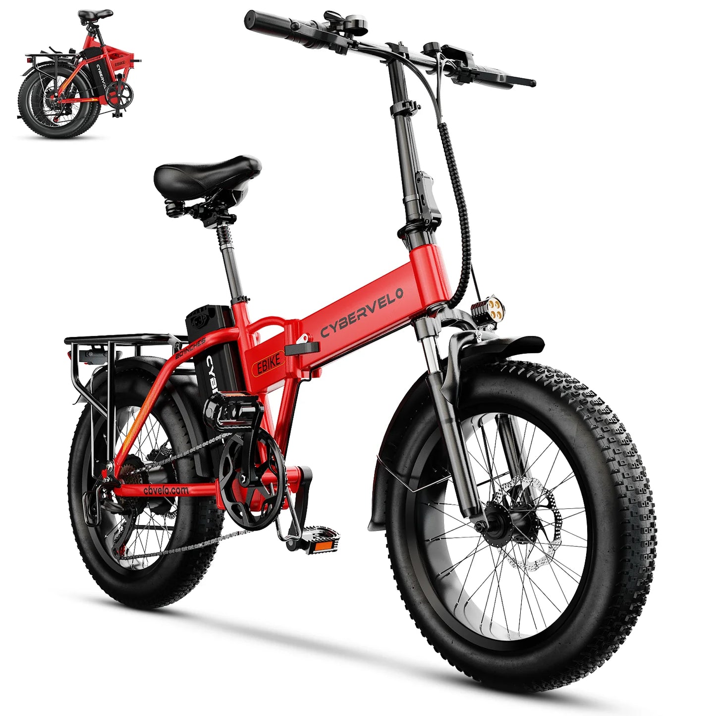 48V 1000W PEAK Foldable Electric Bike