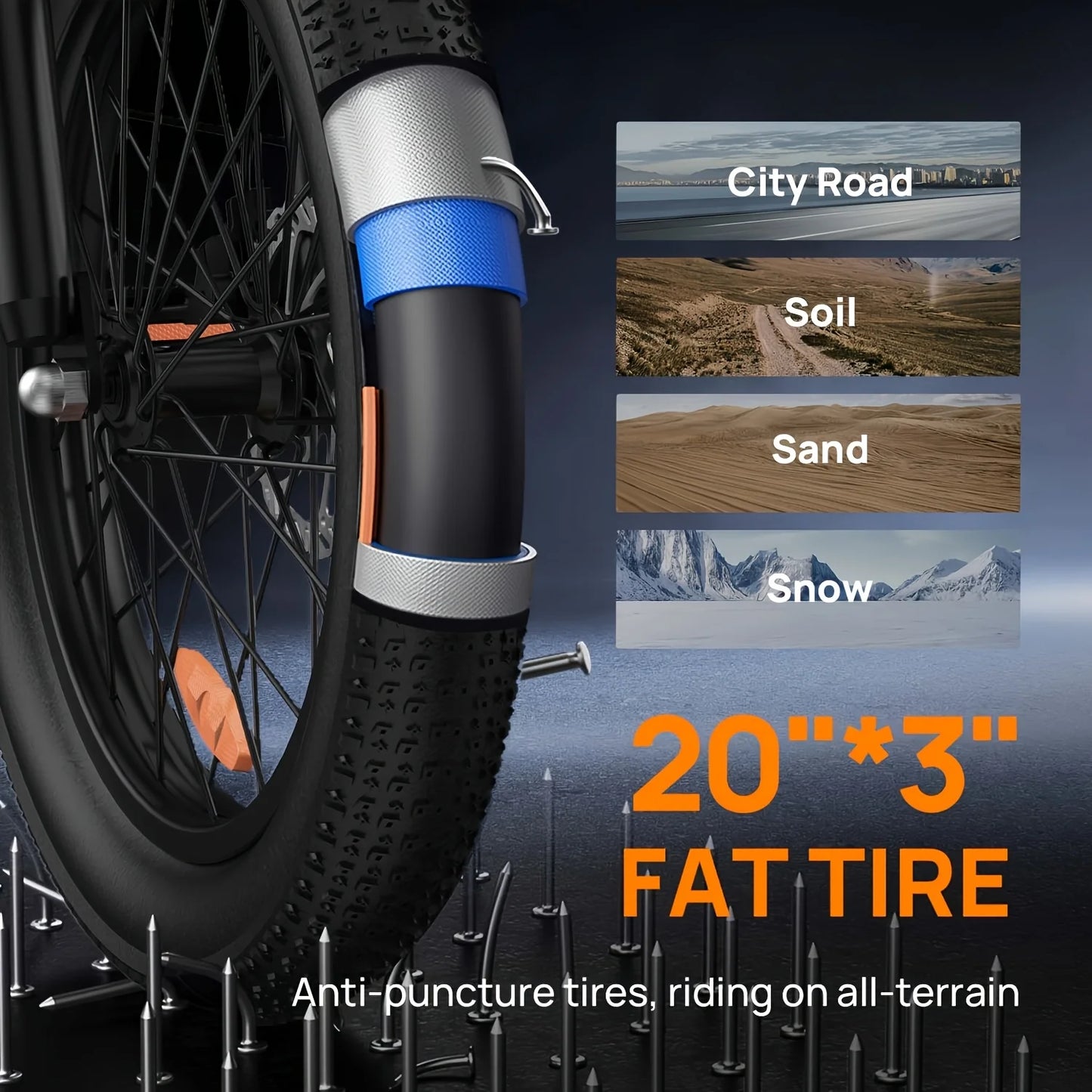 1000W E20 Electric Bike