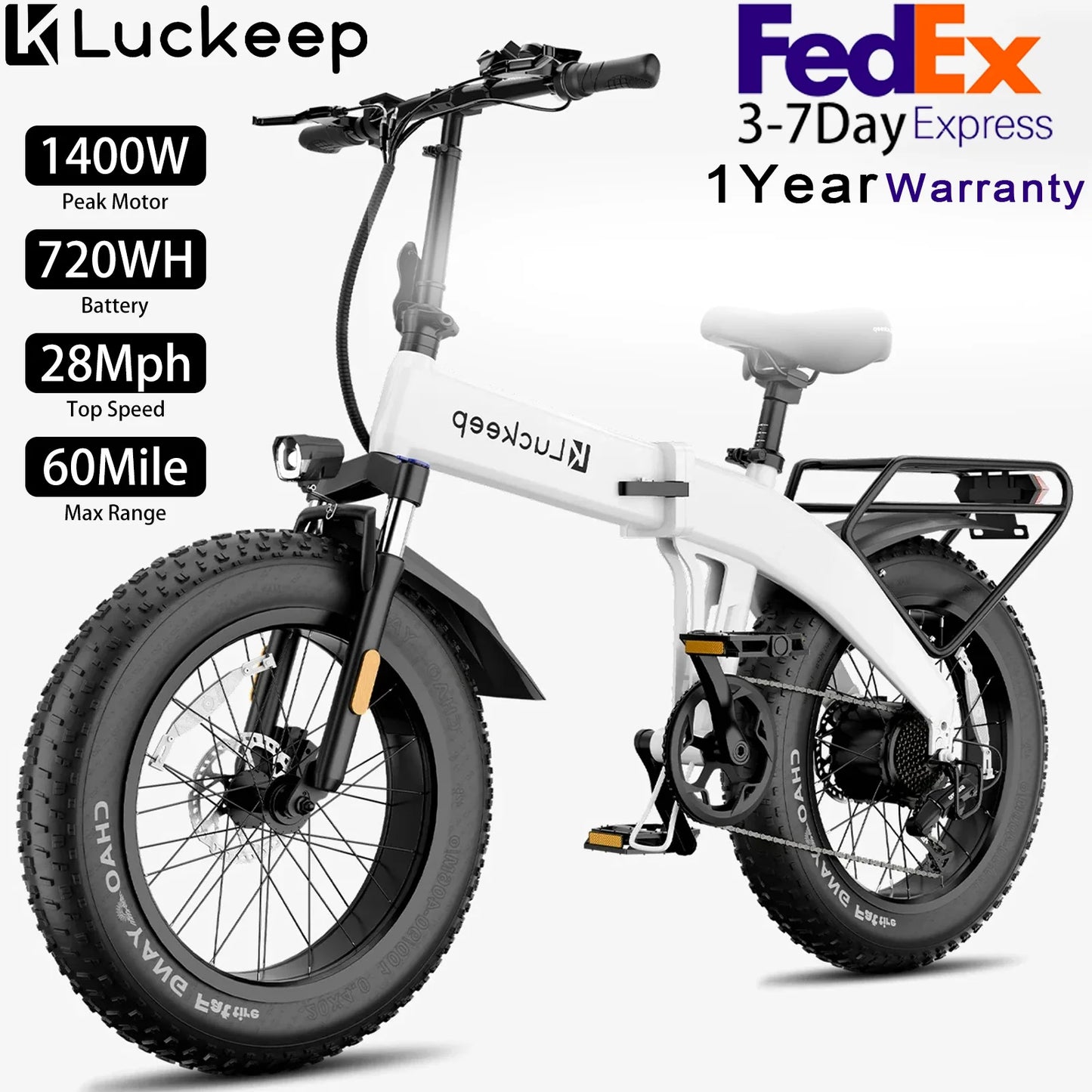 Luckeep X1 LIte Fold Electric Bike