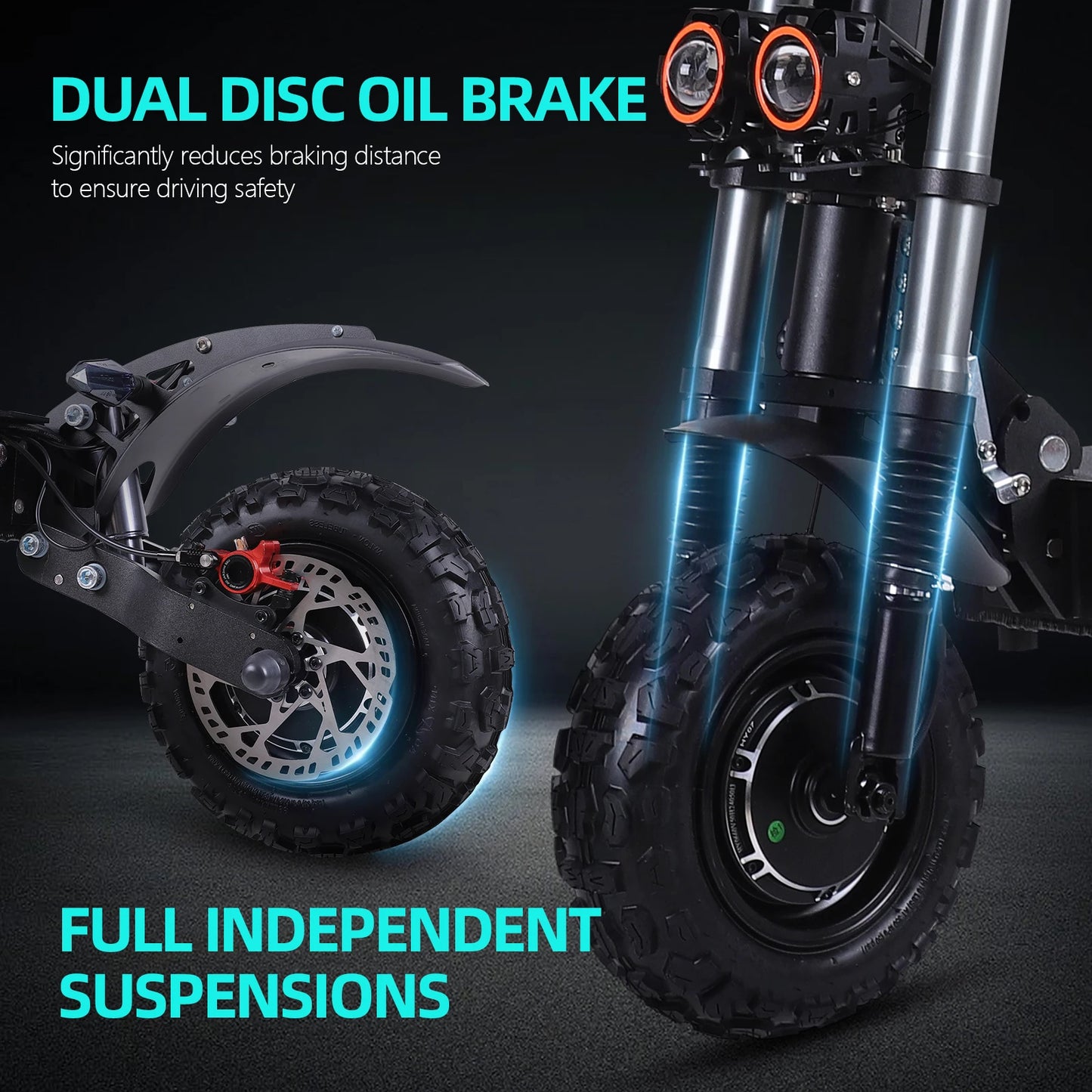 6000W High Power Adult Electric Scooter